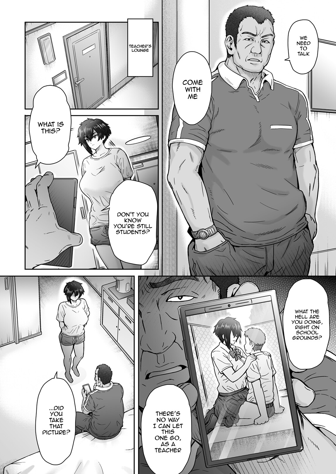 Hentai Manga Comic-My Unfriendly, Tall Girlfriend Became Like That Behind My Back-Read-9